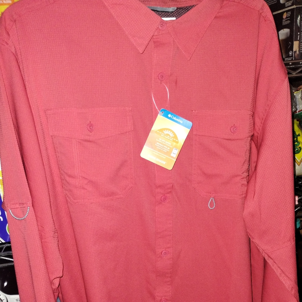 Columbia Long Sleeve Button Down Shirt